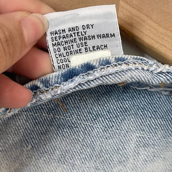 Vintage Jordache Denim Vest Women's Size M Western Embroidered Cottage Patch - Picture 9 of 9